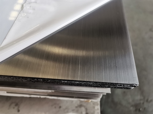 AISI 2b ss rivestono la linea sottile degli strati dei piatti di acciaio inossidabile 316L di 8mm
